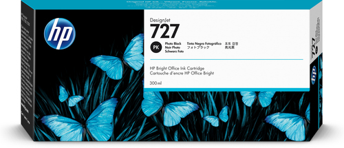 HP 727 300-ml Tintenpatrone Photo Black 