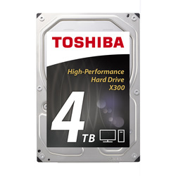 Tosh   4TB X300 Bulk            7200 SA3 
