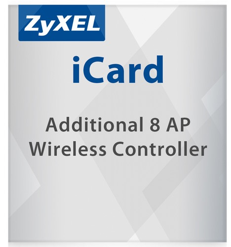ZyXEL E-iCard 8 AP Lizenz  UAG/USG/ZyWAll mit AP-Con. Fun. 