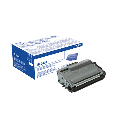 Brother Toner TN-3430 - Schwarz - Kapazitt: 3.000 Seiten (TN3430) 