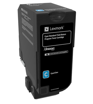 Lexmark - Hohe Ergiebigkeit - Schwarz - Original - Tonerpatrone LCCP - fr Lexmark CS720de, CS720dte, CS725de, CS725dte, CX725de, CX725dhe, CX725dthe (74C2SC0) 
