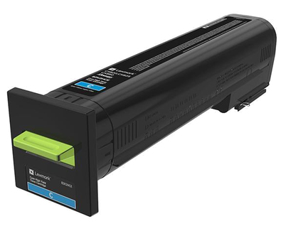 Lexmark - Hohe Ergiebigkeit - Cyan - Original - Tonerpatrone LCCP, Lexmark Corporate - fr Lexmark CX825de, CX825dte, CX825dtfe, CX860de, CX860dte, CX860dtfe (82K2HCE) 