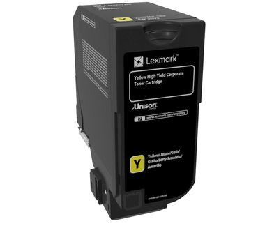 Lexmark 84C2HYE Toner Gelb 