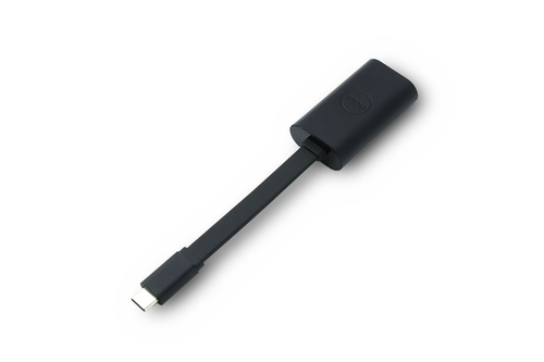 Dell - Netzwerkadapter - USB Type-C - Gigabit Ethernet - Schwarz (470-ABND) 