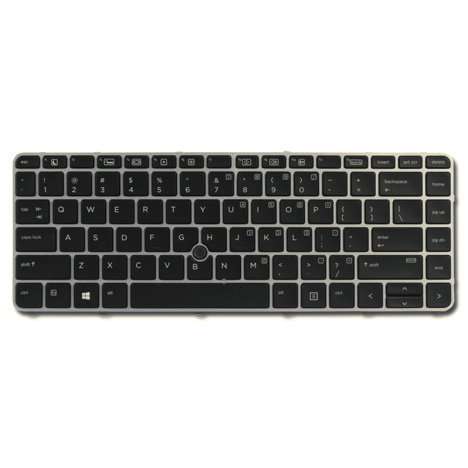 HP - Ersatztastatur Notebook - hinterleuchtet - Deutschland 