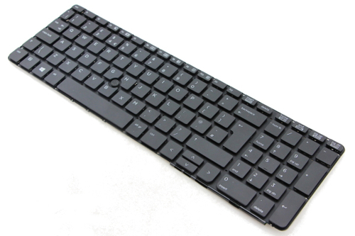 HP Pointstick - Ersatztastatur Notebook - hinterleuchtet - Layout fr Grobritannien 