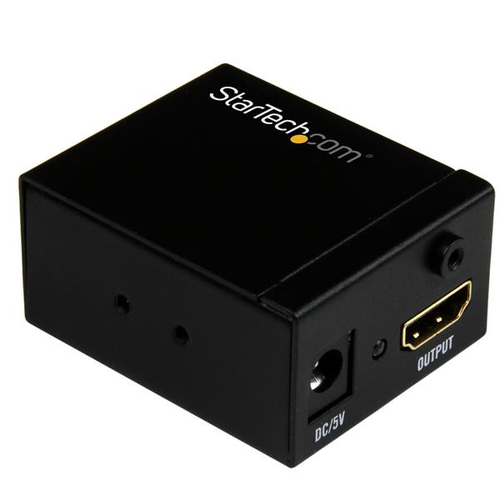 StarTech.com HDMI Signal Booster - HDMI Signal Amplifier - 115 ft - 1080p - Erweiterung fr Video/Audio - bis zu 35 m (HDBOOST) 