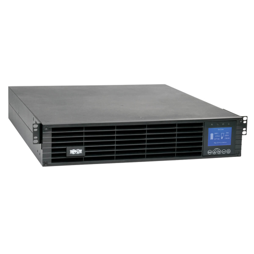 Tripp Lite 1500VA 1350W UPS Smart Online LCD USB DB9 208/230V 2URM - USV (Rack - einbaufhig) - Wechselstrom 200/208/220/230/240 V - 1,35 kW - 1500 VA - 1-phasig - RS-232, USB - Ausgangsanschlsse: 6 - PFC - 2U - 48,3 cm (19 Zoll) (SUINT1500LCD2U) 