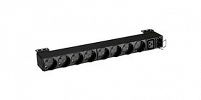 Eaton FlexPDU - Stromverteilungseinheit (Rack - einbaufhig) - Wechselstrom 220-240 V - 3000 VA - Eingabe, Eingang IEC 320 EN 60320 C20 16A - Ausgangsbuchsen: 9 - 1U - 48,3 cm (19 Zoll) (EFLX8D) 