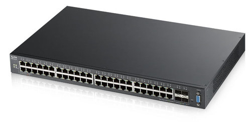 ZyXEL Switch 48x GE XGS2210-52     + 4x10G 