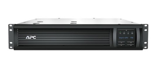 APC Smart-UPS 750VA RM 2U LCD  Network  USB 5min Runtime 500W 