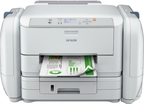 Epson WorkForce Pro WF-R5190 DTW Flex BAM - Drucker - Farbe - Duplex - Tintenstrahl - A4/Legal - 4800 x 1200 dpi - bis zu 34 Seiten/Min. (s/w) / bis zu 30 Seiten/Min. (Farbe) - Kapazitt: 580 Bltter - USB 2.0, Gigabit LAN, Wi-Fi(n), USB-Host (C11CE28402B 
