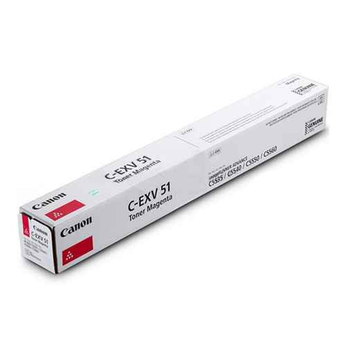 Canon C-EXV 51L M - Magenta - Original - Tonerpatrone - fr imageRUNNER ADVANCE C5535, C5535i, C5540i, C5550i, C5560i (0486C002AA) 