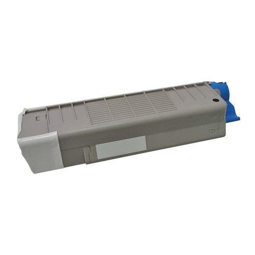 V7 - Schwarz - OEM - Tonerpatrone (Alternative zu: OKI 44315308) - fr OKI C610dn, 610dtn, 610n 