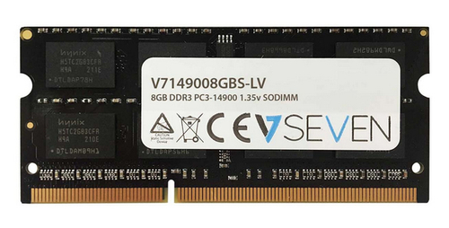 V7 - DDR3 - 8 GB - SO DIMM 204-PIN - 1866 MHz / PC3-14900 - 1.35 V - ungepuffert - nicht-ECC (V7149008GBS-LV) 