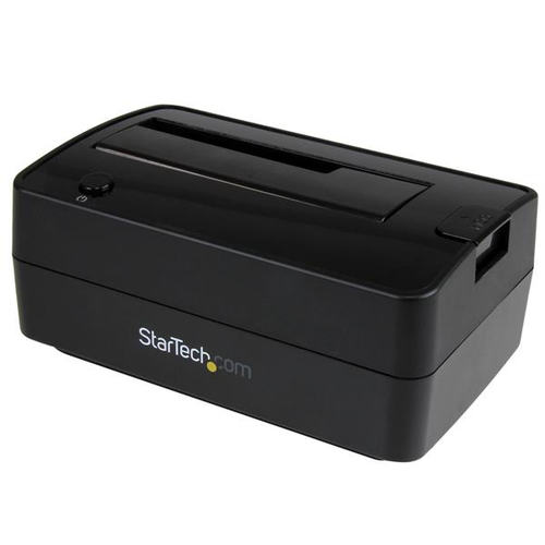 StarTech.com Dockingstation fr 2,5 / 3.5 Zoll SATA Laufwerke - USB 3.1 (USB-A, USB-C) oder eSATA - USB A und USB C Kabel enthalten - HDD-Dockingstation - Buchten: 1 - 6.4 cm, 8.9 cm (2.5 Zoll, 3.5 Zoll) - SATA 6Gb/s - 600 MBps - eSATA, USB 3.1 (Gen 2) -  