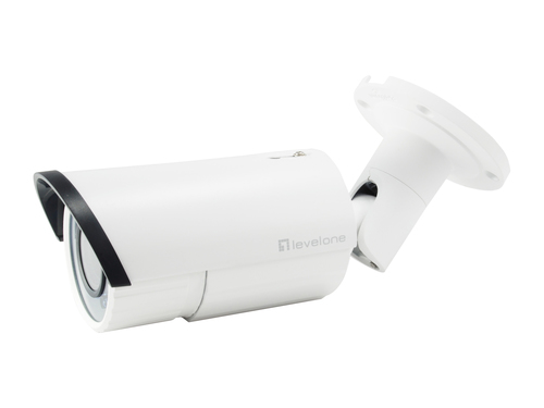 LevelOne FCS-5068 - Netzwerk-berwachungskamera - Auenbereich - wetterfest - Farbe (Tag&amp;Nacht) - 5 MP - 2560 x 1920 - verschiedene Brennweiten - Audio - Composite - LAN 10/100 - MJPEG, H.264 - Gleichstrom 12 V / PoE (FCS-5068) 