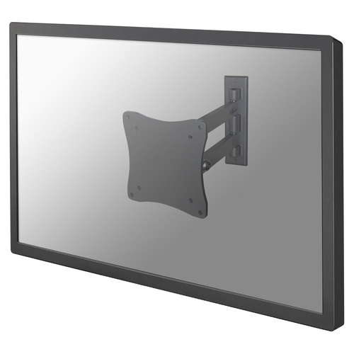 NEWSTAR FPMA-W820 Wandhalterung fuer Flachbildschirme 25,4-60,96cm 10-24Zoll Tilt 12 kg 2 Pivot Farbe Silber 
