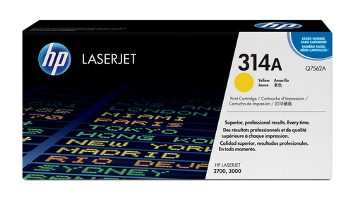 HP Toner Q7562A (314A) - Yellow - Kapazitt: 3.500 Seiten (Q7562A) 