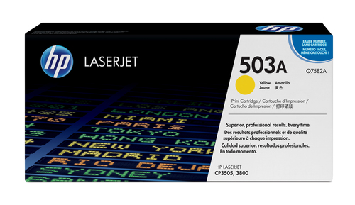 HP Toner Q7582A (503A) - Yellow - Kapazitt: 6.000 Seiten (Q7582A) 