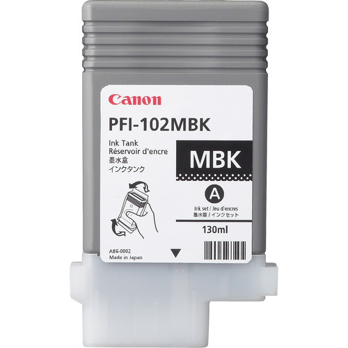 Tinte Matt-Schwarz PFI-102MBK 