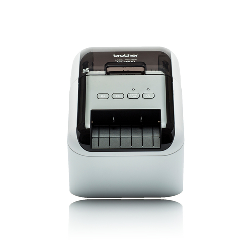 Brother QL-800 - Etikettendrucker - zweifarbig (monochrom) - Thermopapier - Rolle (6,2 cm) - 300 x 600 dpi - bis zu 93 Etiketten/Min. - USB 2.0 - Schwarz, wei (MIG2777086) 