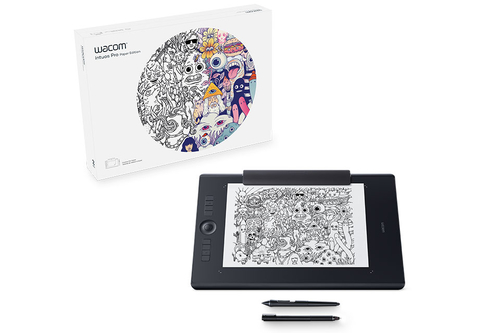 Wacom Intuos Pro Paper Edition Large - Digitalisierer - 31.1 x 21.6 cm - Multi-Touch - elektromagnetisch - drahtlos, verkabelt - USB, Bluetooth - Schwarz 