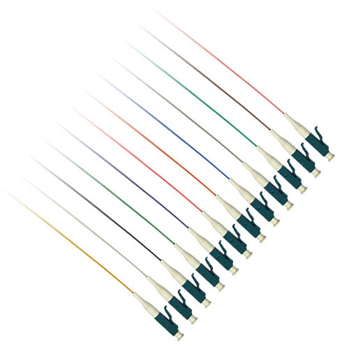 ACT RL3780 1m LC OM4 Schwarz - Blau - Braun - Grn - Grau - Orange - Pink - Rot - Trkis - Violett - Wei - Gelb Glasfaserkabel (RL3780) 