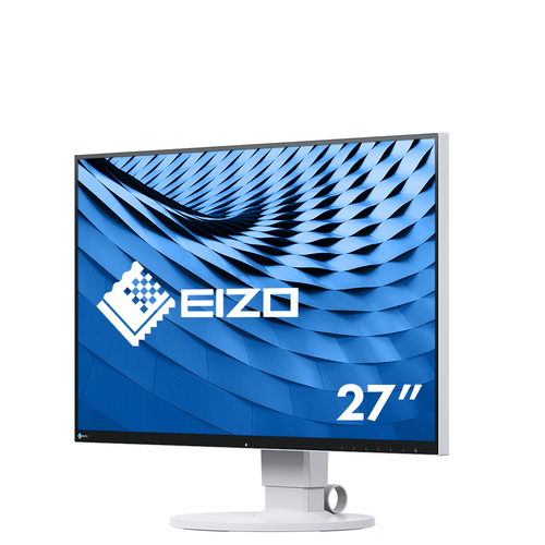 Eizo FlexScan EV2780-WT - LED-Monitor - 68.5 cm (27 Zoll) - 2560 x 1440 - IPS - 350 cd/m - 1000:1 - 5 ms - HDMI, DisplayPort, USB-C - Lautsprecher - wei (EV2780-WT) 