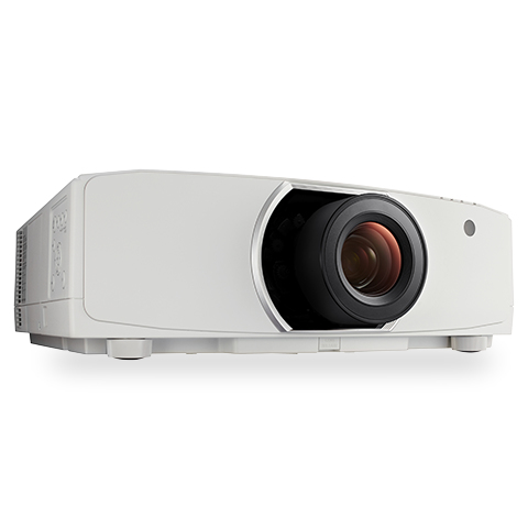 NEC PA803U - 3-LCD-Projektor - 3D - 8000 ANSI-Lumen - WUXGA (1920 x 1200) - 16:10 - 1080p - ohne Objektiv - LAN - mit NP13ZL lens 