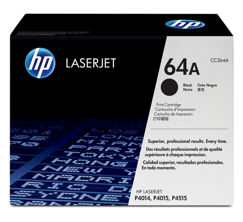 HP Toner CC364XD (64X) - Doppelpack - Schwarz - Kapazitt: 24.000 Seiten (CC364XD) 