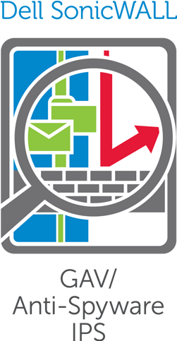 Dell SonicWALL Intrusion Prevention, Gateway Anti-Virus, Gateway Anti-Spyware, Cloud Anti-Virus, Application Intelligence and Control for E10400 - Abonnement-Lizenz (1 Jahr) - 1 Firewall - gehostet - fr SuperMassive E10400 (01-SSC-9545) 