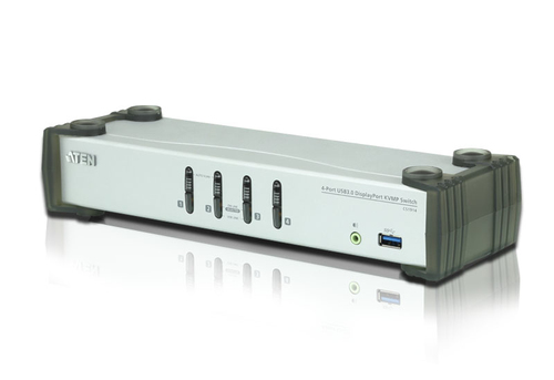 ATEN CS1914 - DisplayPort - KVM Switch - 4-Port (CS1914) 