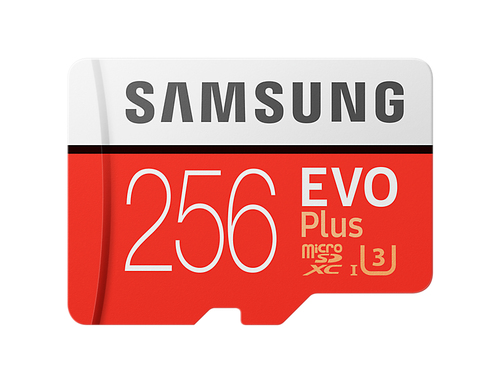 SD MicroSD Card 256GB Samsung SDXC EVO Plus (Class10) m.Adap retail 