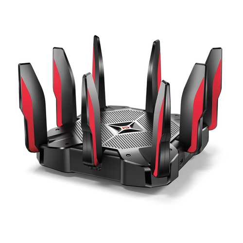 TP-Link Archer C5400X - Wireless Router - 8-Port-Switch - GigE - 802.11a/b/g/n/ac - Tri-Band 