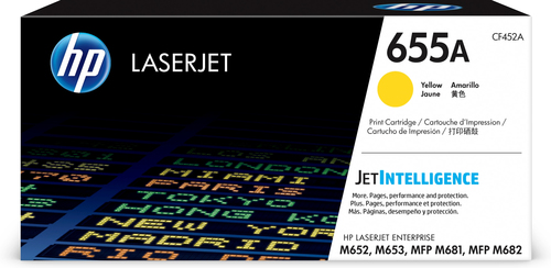 HP 655A - Gelb - Original - LaserJet - Tonerpatrone (CF452A) - fr Color LaserJet Enterprise M652dn, M652n, M653dn, M653x (CF452A) 