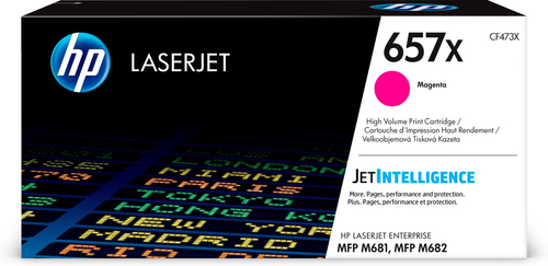 HP 657X - Hohe Ergiebigkeit - Magenta - Original - LaserJet - Tonerpatrone (CF473X) - fr LaserJet Enterprise MFP M681dh, MFP M681f, LaserJet Enterprise Flow MFP M681z, MFP M682z (CF473X) 