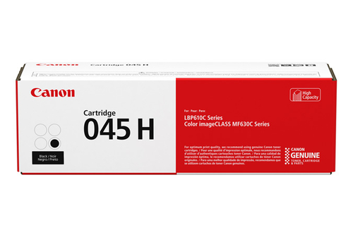 Canon 045 H - High Capacity - Schwarz - Original - Tonerpatrone - fr ImageCLASS LBP612, MF632, MF634, i-SENSYS LBP611, LBP613, MF631, MF633, MF635 (1246C002) 