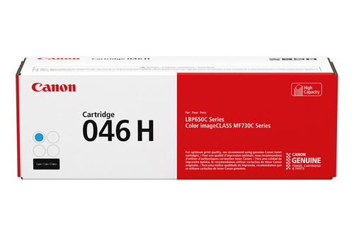 CANON CRG 046 HC cyan Toner hohe Kapazitt fuer LBP654Cx, LBP653Cdw MF735Cx, MF734Cdw, MF732Cdw 