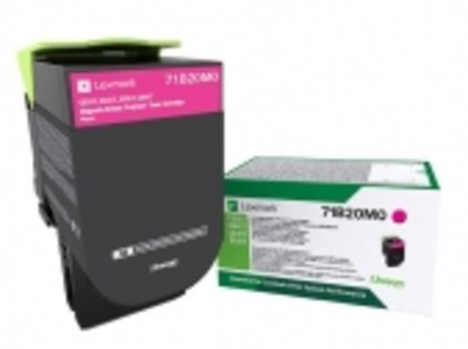 Lexmark 71B20M0 Rckgabe-Tonerkasette Magenta 