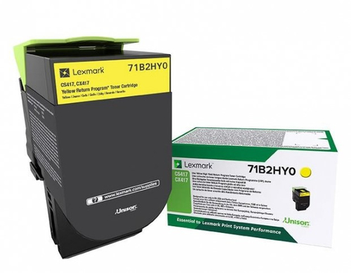 Lexmark 71B2HY0 Rckgabe-Tonerkasette Gelb 