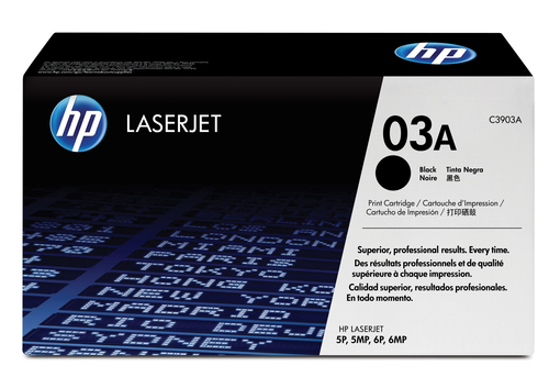 HP Toner C3903A (03A) - Schwarz - Kapazitt: 4.000 Seiten (C3903A) 