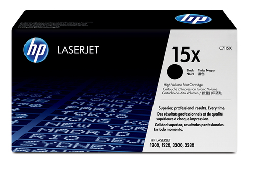 HP 15X LaserJet Original Toner schwarz hohe Kapazitt 3.500 Seiten 1er-Pack 