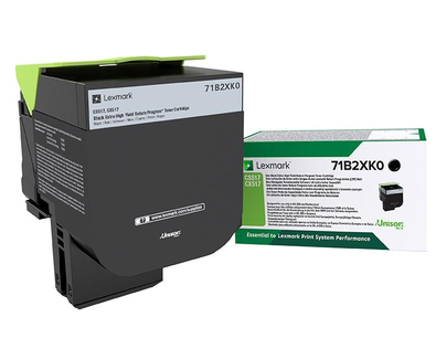 Lexmark - Besonders hohe Ergiebigkeit - Schwarz - Original - Tonerpatrone LCCP, LRP - fr Lexmark CS517de, CX517de 