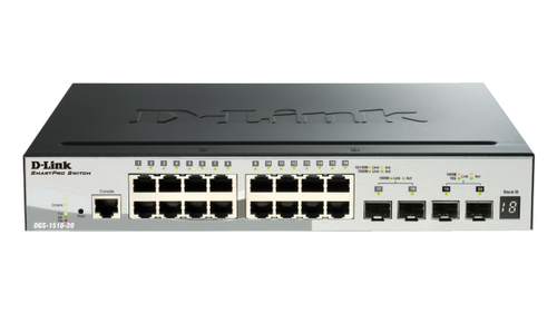 Switch 440mm D-Link DGS-1510-52XMP       4*SFP+/24*GE PoE retail 