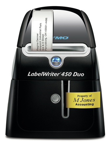 Dymo LabelWriter 450 Duo - Etikettendrucker - monochrom - direkt thermisch - 600 x 300 dpi - bis zu 71 Etiketten/Min. - USB (S0838920) 
