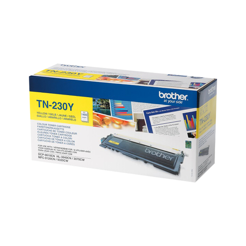 Brother Toner TN-230Y - Yellow - Kapazitt: 1.400 Seiten (TN230Y) 