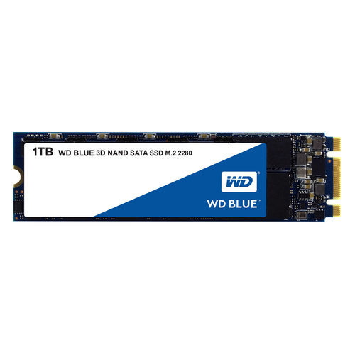 WD Blue 3D NAND SSD 1TB M.2 2280 SATA III 6Gb/s Bulk 