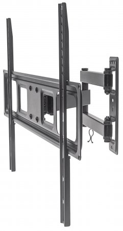 Manhattan Universal Basic LCD Full-Motion Wall Mount - Wandhalterung fr gekrmmter LCD TV / Plasmabildschirm - Stahl - Schwarz - Bildschirmgre: 94-177,8 cm (37 Zoll-70 Zoll) (461337) 