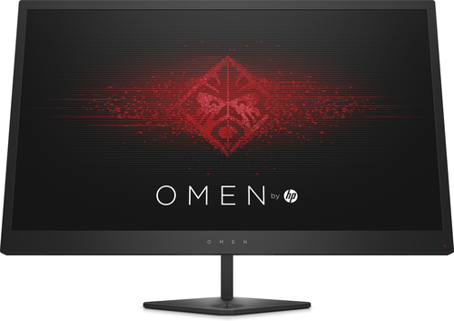 HP Inc OMEN by HP 25 - LED-Monitor - 62.2 cm (24.5 Zoll) - 1920 x 1080 Full HD (1080p) - TN - 400 cd/m - 1000:1 - 5 ms - 2xHDMI, DisplayPort - Jack Black (Z7Y57AA#ABB) 
